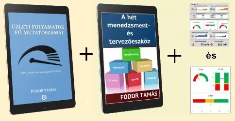 Csomag: 2 e-könyv és 2 Excel sablon
